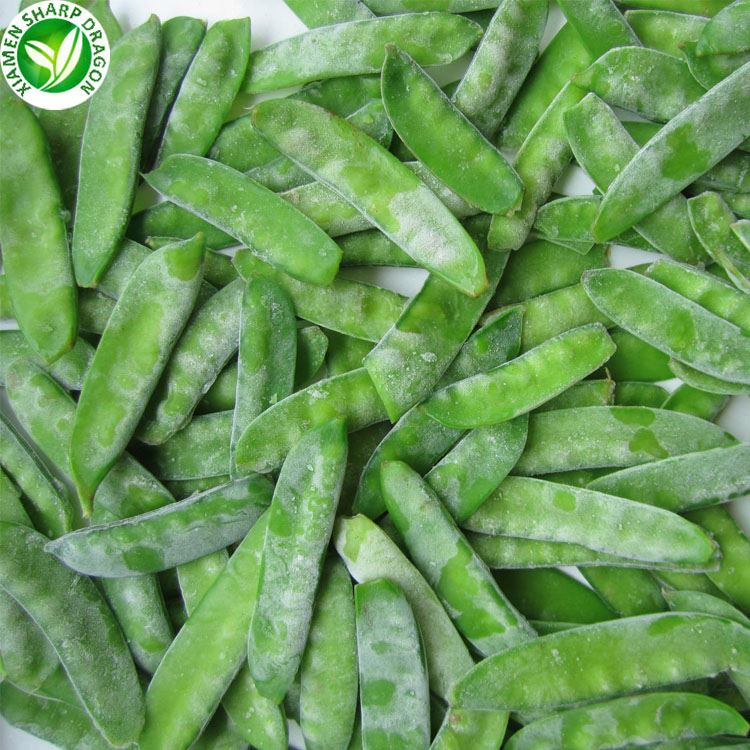 frozen pea pods for stir fry ready meals and Asian food processing